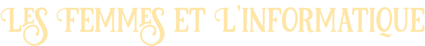 Les femmes et l'informatique logo